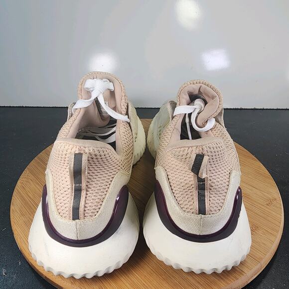 Women's Adidas Alphabounce Sz 11 010469 White Mesh Running Training Sneakers - Picture 2 of 8